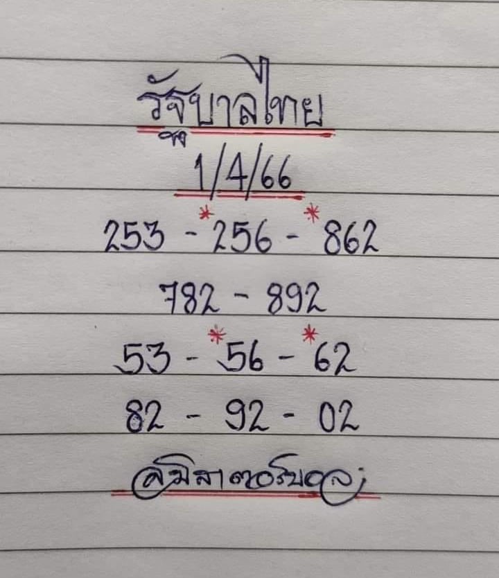 เลขมิสเตอร์บอล 1-4-66