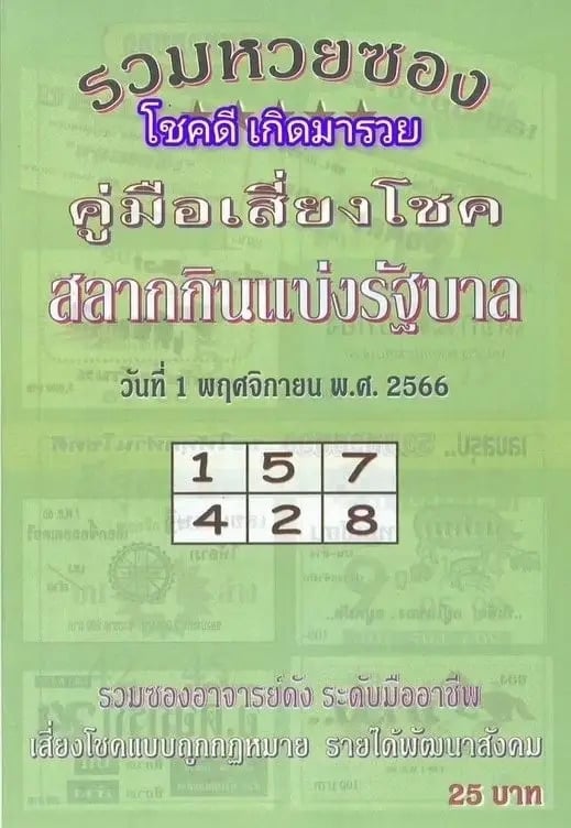 คู่มือเสี่ยงโชค 1-11-66